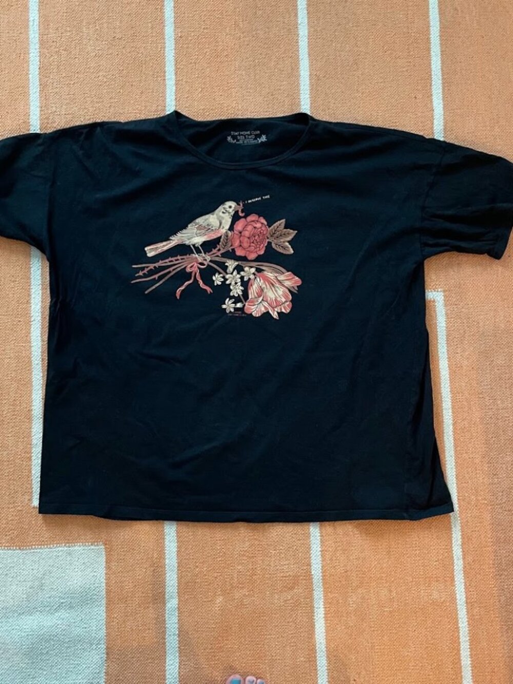 Stay Home Club I Deserve This Loose Tee Size 2